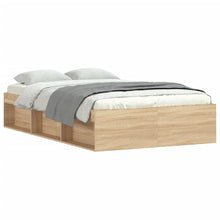 Bedframe Kleurig 120 x 190 cm Sonoma eiken