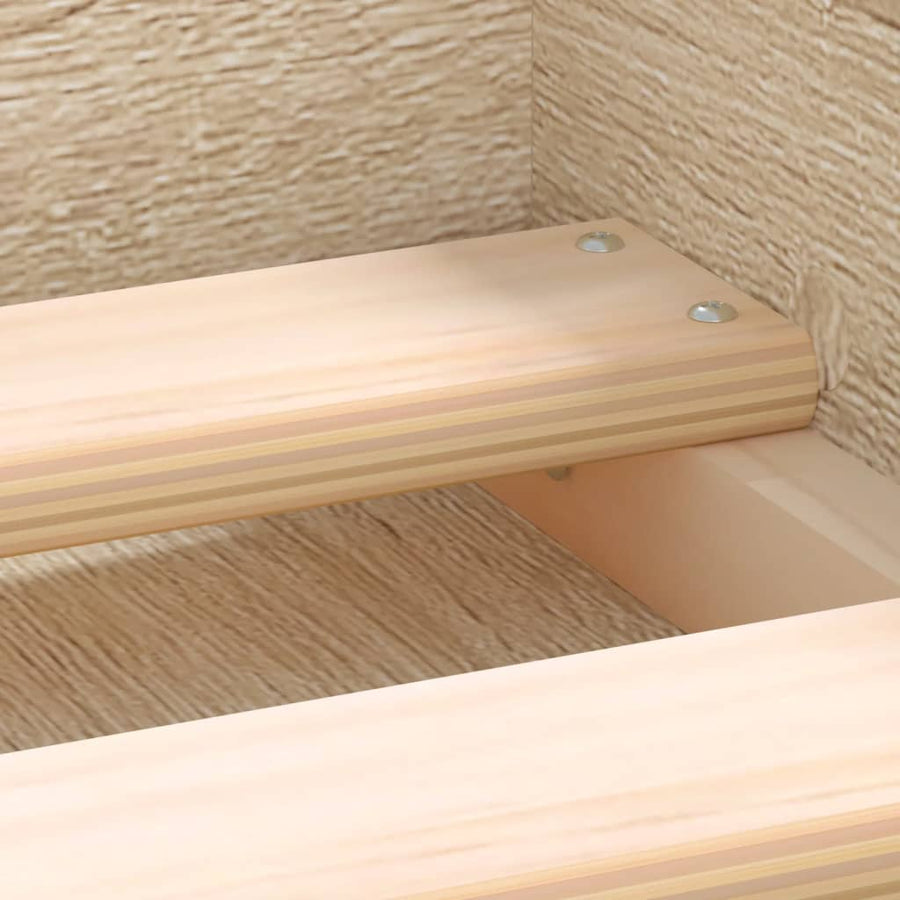 Bedframe Kleurig 120 x 190 cm Sonoma eiken