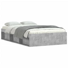 Bedframe 120 x 190 cm Betongrijs