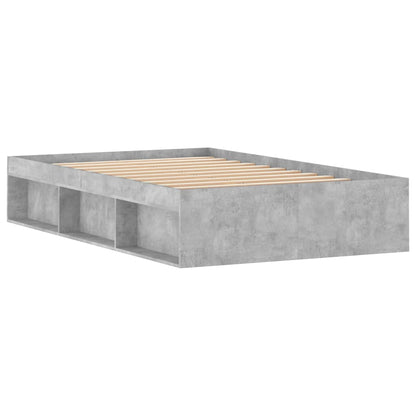 Bedframe 120 x 190 cm Betongrijs