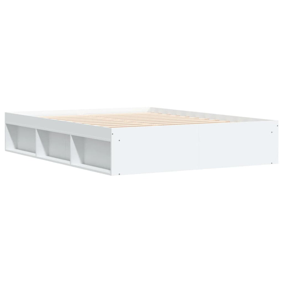 Bedframe 140 x 190 cm Wit