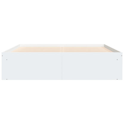 Bedframe 140 x 190 cm Wit