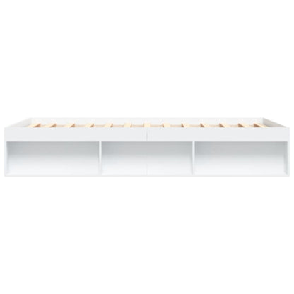 Bedframe 140 x 190 cm Wit