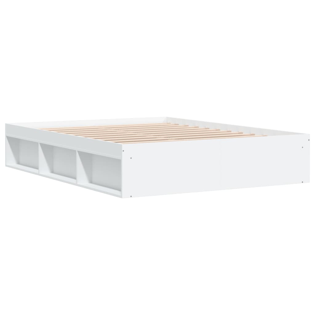Bedframe 140 x 190 cm Wit