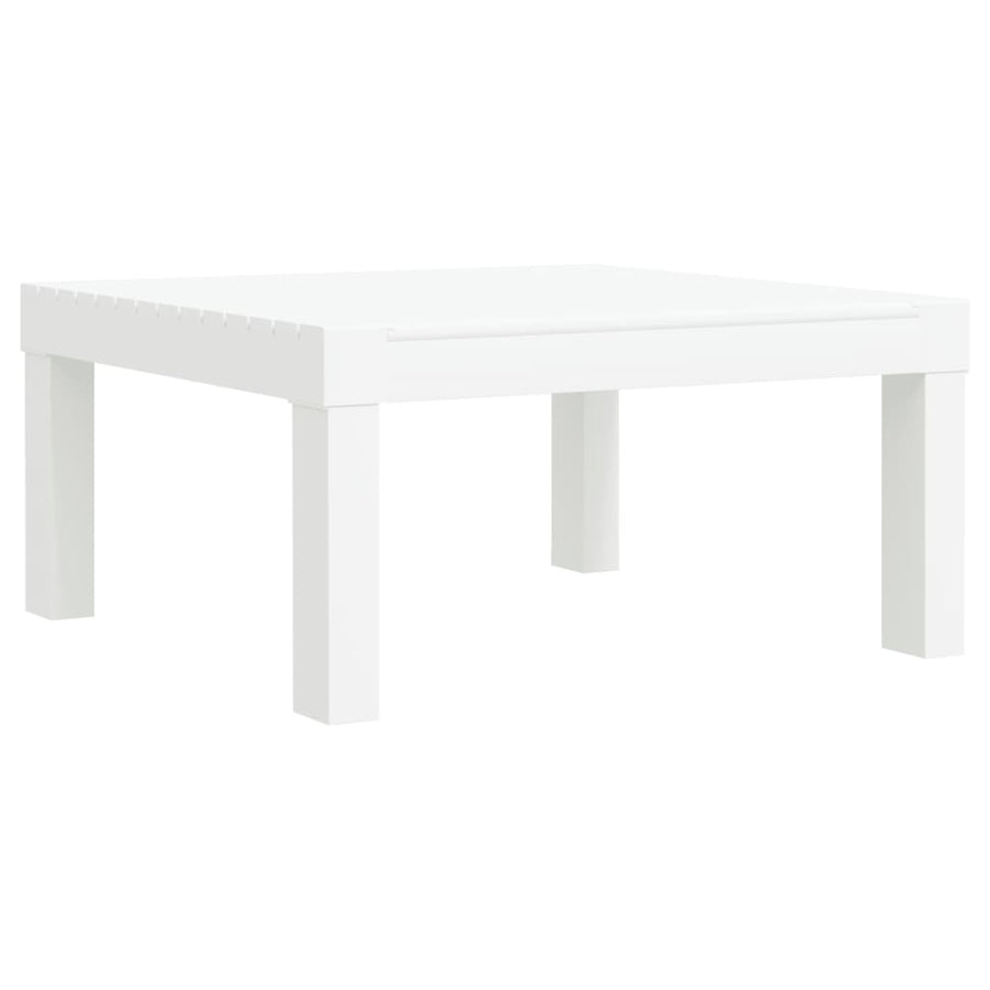 3-Delige Loungeset Met Kussens Pp Wit