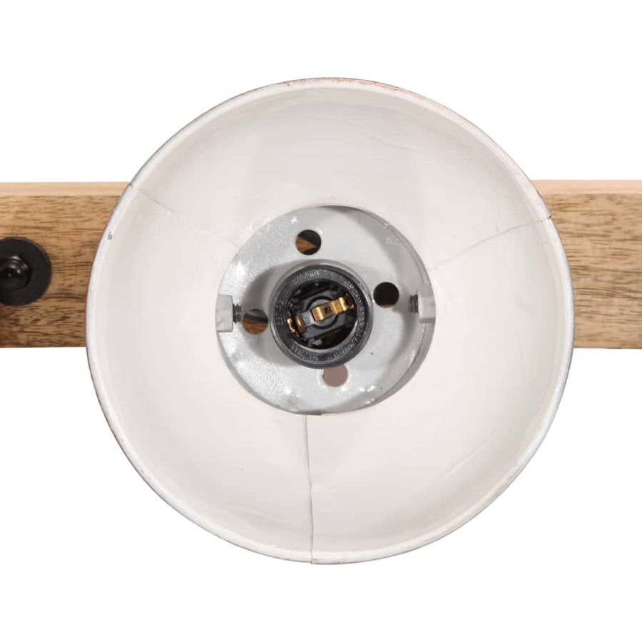 Wandlamp 25 W E27 90x25 cm verweerd rood