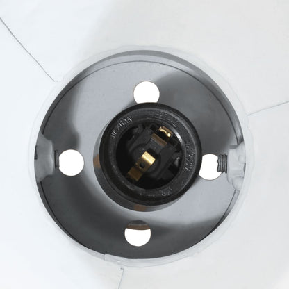 Plafondlamp 25 W E27 50X50X25 Cm Rond - 5 lampenkappen 1 Zwart