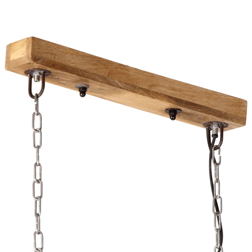 Plafondlamp 25 W E27 90x24x111 cm verweerd blauw