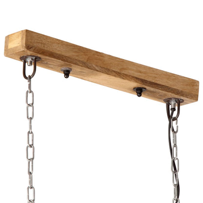 Plafondlamp 25 W E27 90x24x111 cm verweerd blauw
