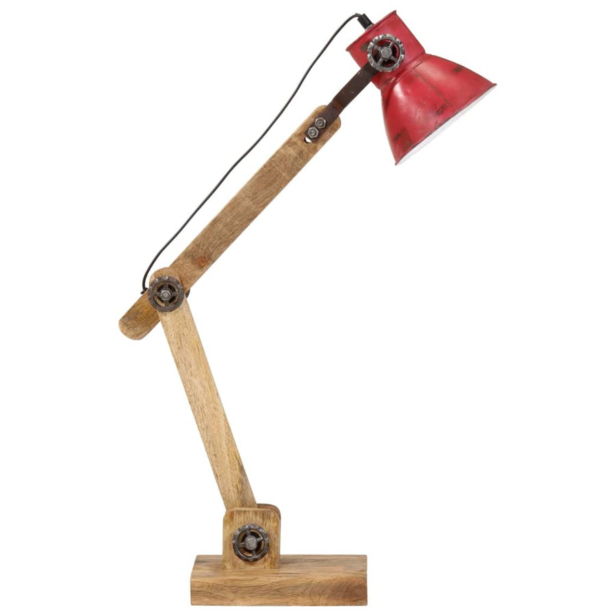 Bureaulamp 25 W E27 23X18X96 Cm Verweerd Rood
