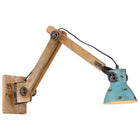Wall lamp 25 W E27 96x15x20 cm weathered blue