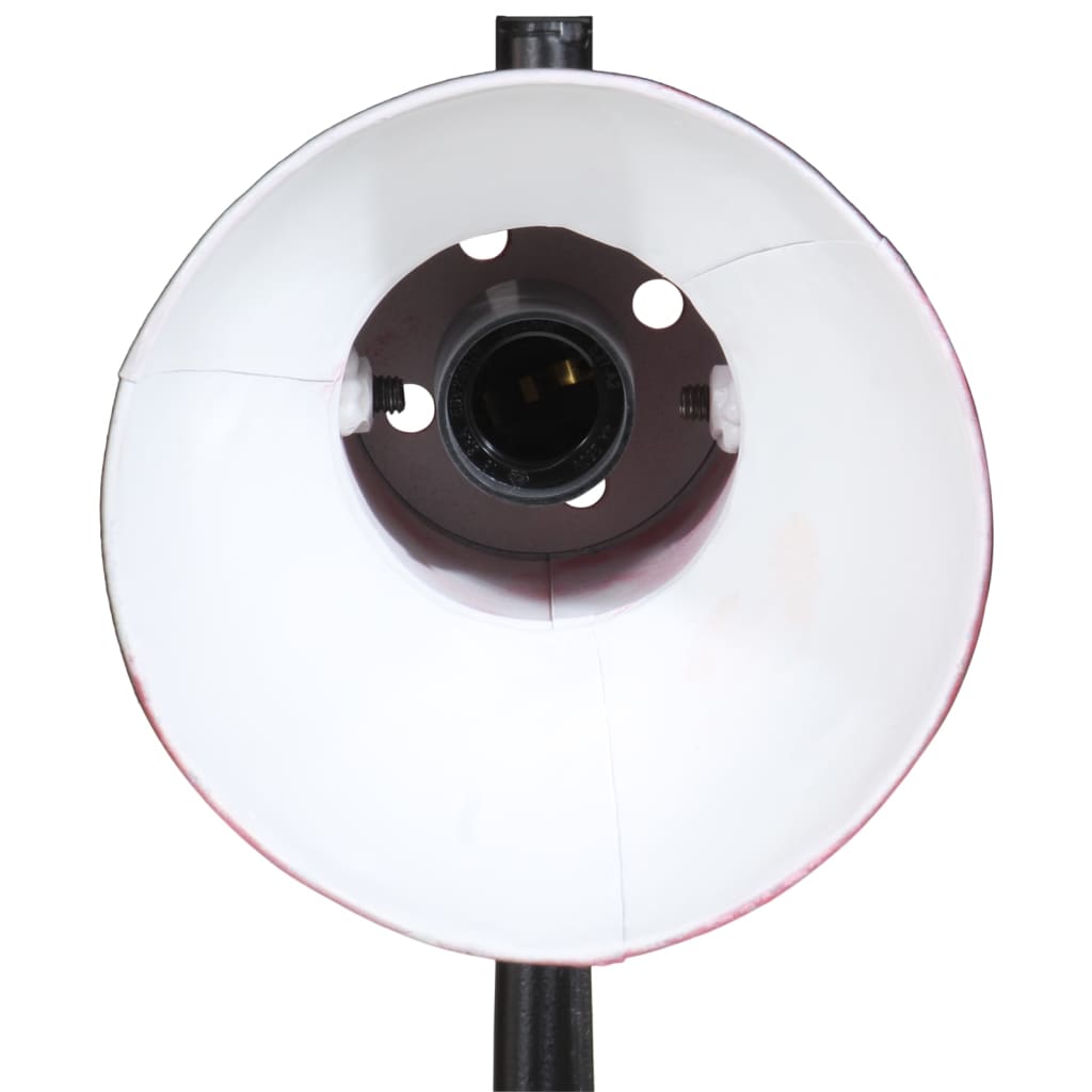Vloerlamp 25 W E27 25x25x90/160 cm verweerd rood