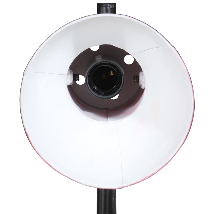 Vloerlamp 25 W E27 25x25x90/160 cm verweerd rood