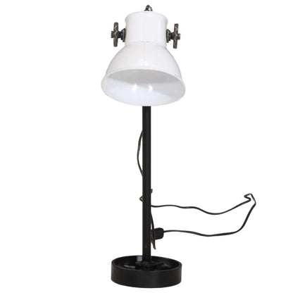 Bureaulamp 25 W E27 15x15x55 cm wit