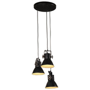 Hanglamp 30x30x100 cm zwart E27