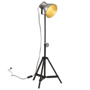 Floor lamp 25 W E27 35x35x65/95 cm vintage silver-colored