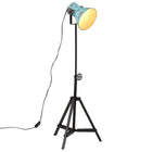 Floor lamp 25 W E27 35x35x65/95 cm weathered blue