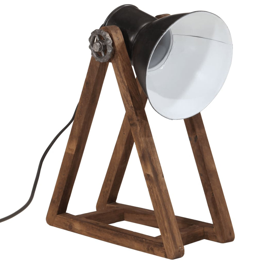 Bureaulamp 25 W E27 30X17X40 Cm Zwart