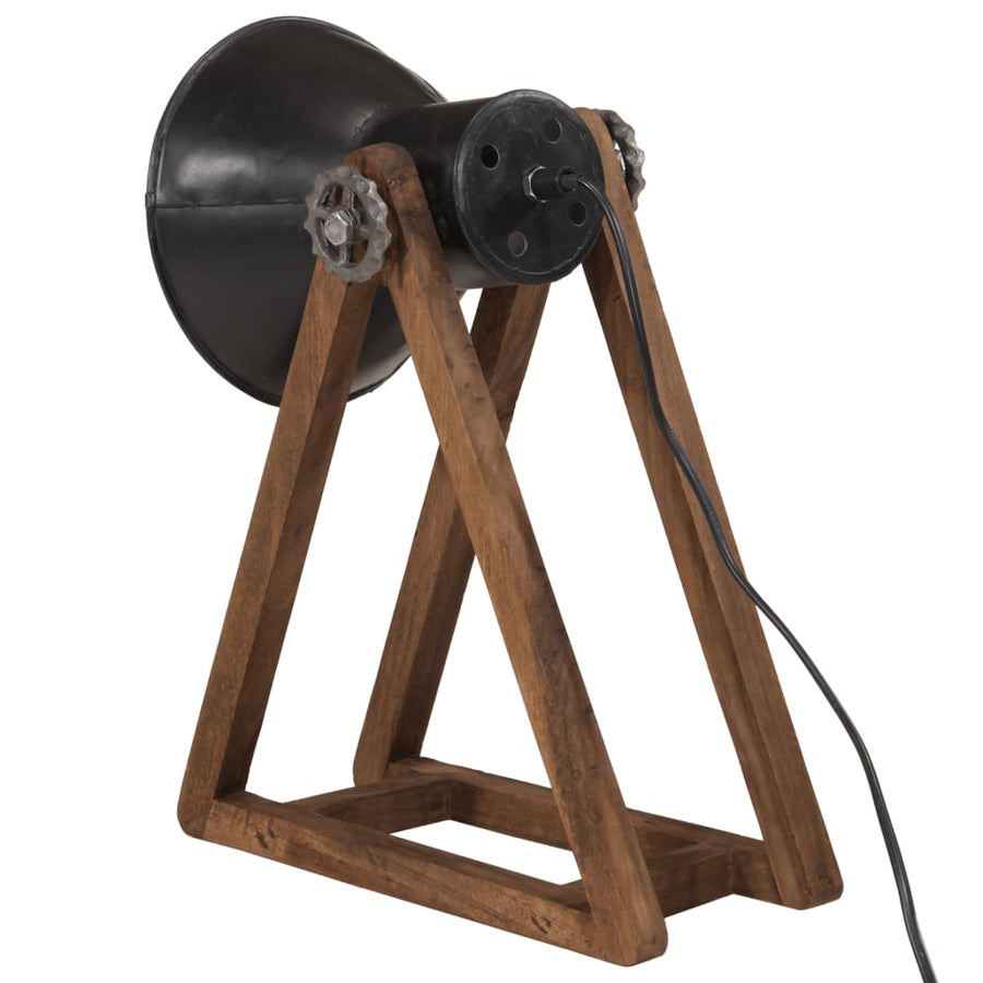 Bureaulamp 25 W E27 30X17X40 Cm Zwart