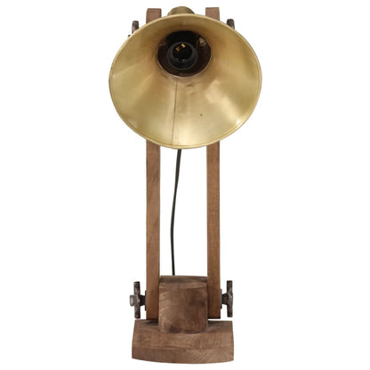 Bureaulamp 25 W E27 23X13X52 Cm Antiek Messing Koper