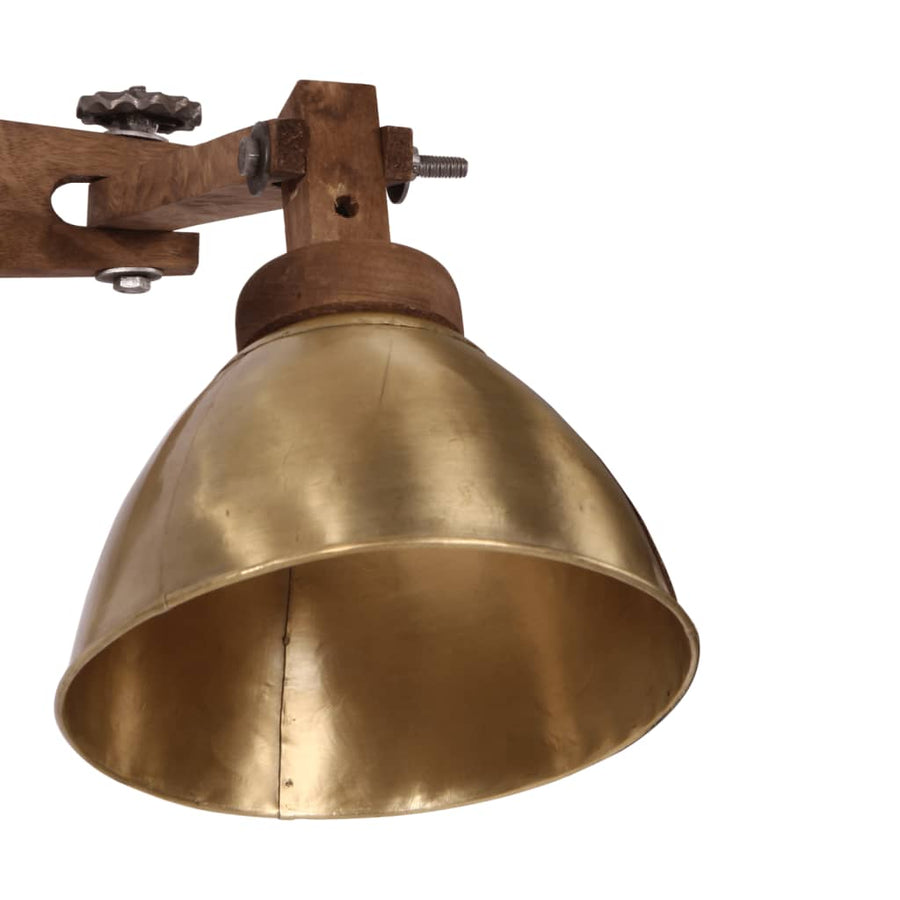 Wandlamp 25 W E27 antiek messingkleurig