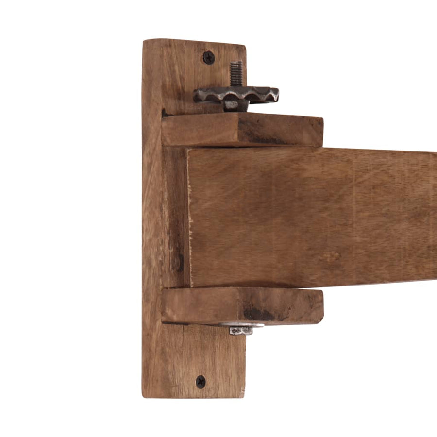 Wandlamp 25 W E27 antiek messingkleurig