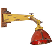 Wandlamp massief mangohout meerkleurig E27