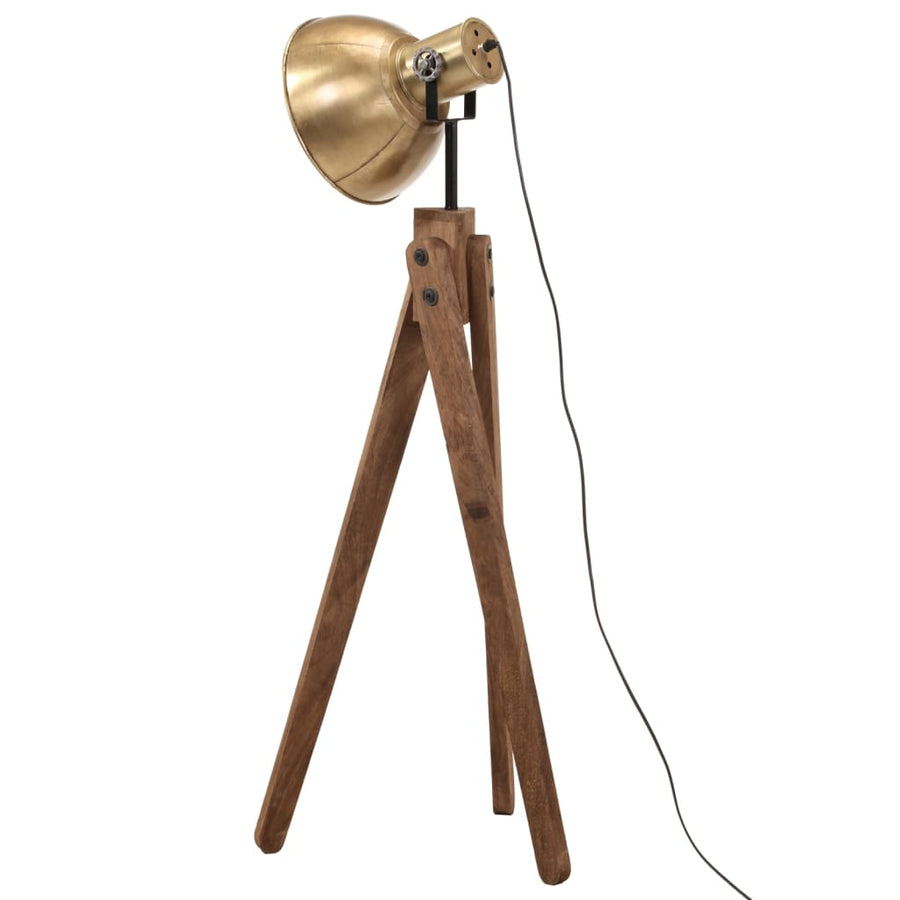 Vloerlamp 25 W E27 45X45X120 Cm Antiek Messingkleurig Koper