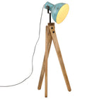 Floor lamp 25 W E27 45x45x120 cm distressed blue