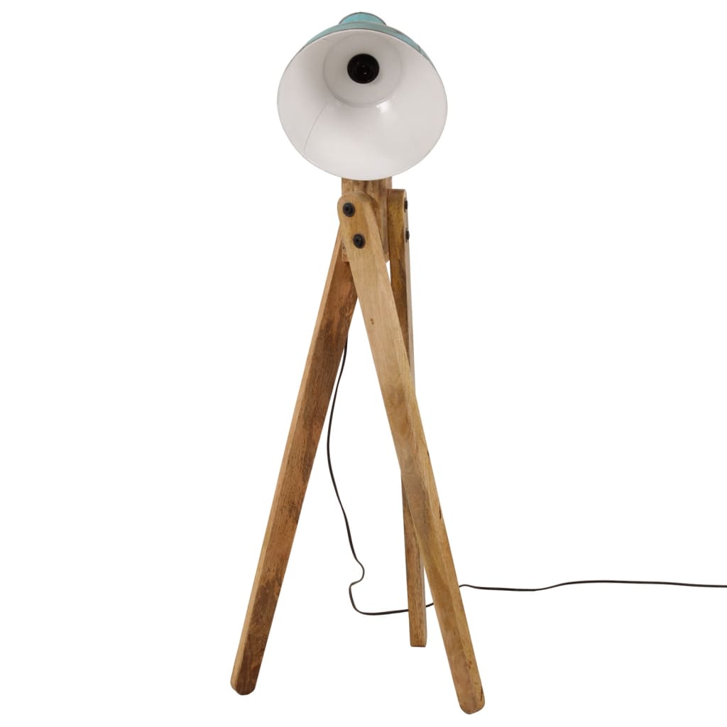 Vloerlamp 25 W E27 45x45x120 cm verweerd blauw