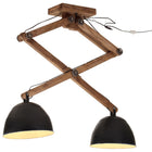 Ceiling light 25 W E27 29x18x85 cm black