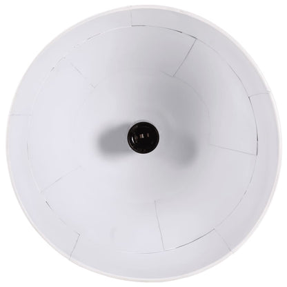 Plafondlamp 25 W E27 29x18x85 cm wit