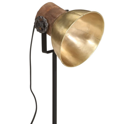 Bureaulamp 25 W E27 17x17x50 cm antiek messingkleurig