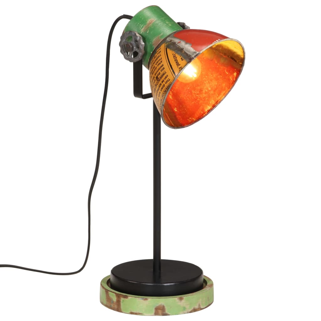 Bureaulamp 25 W E27 17X17X50 Cm Meerkleurig Multikleur