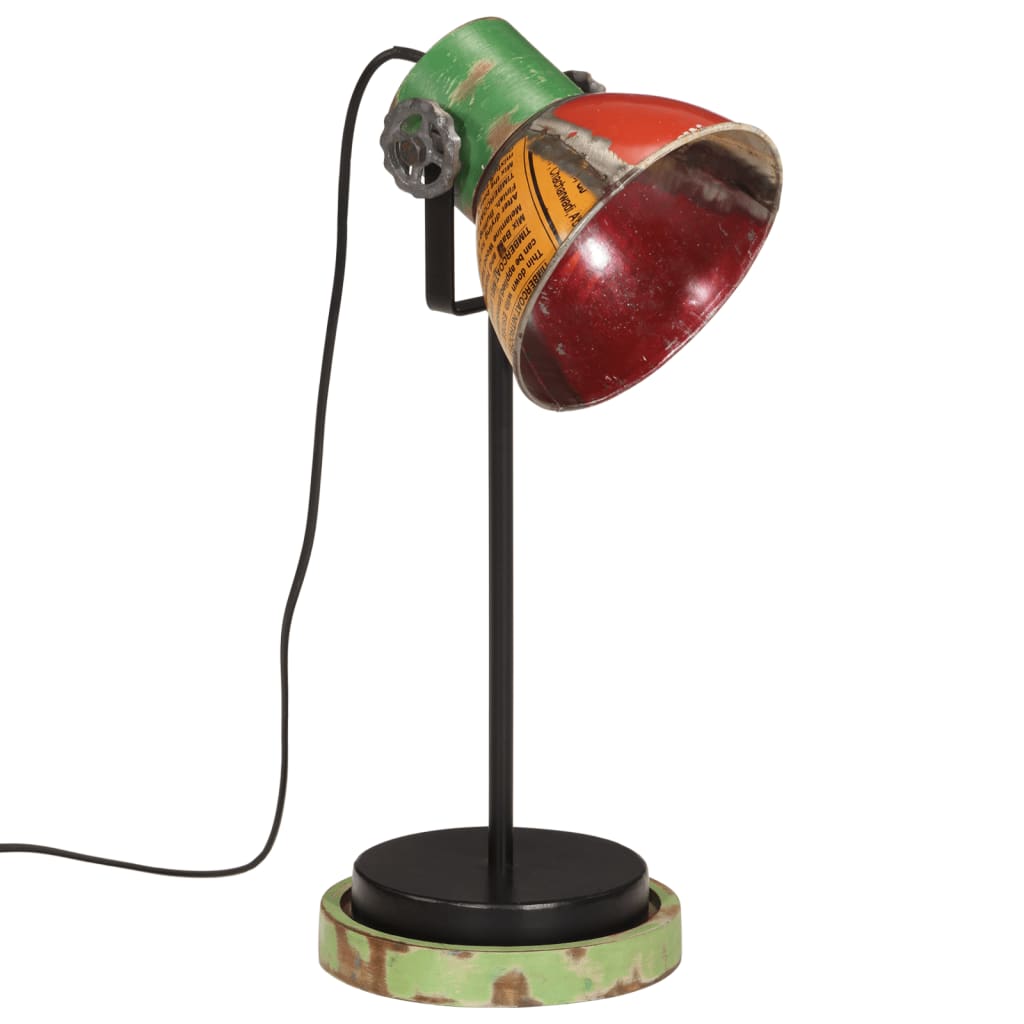 Bureaulamp 25 W E27 17X17X50 Cm Meerkleurig Multikleur