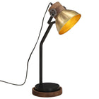 Desk lamp 25 W E27 18x18x60 cm antique brass colored