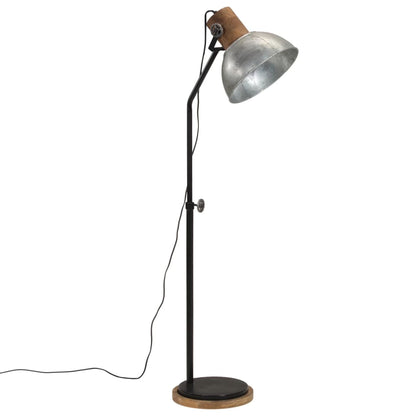 Vloerlamp 25 W E27 30X30X100-150 Cm Vintage Kleurig Zilver