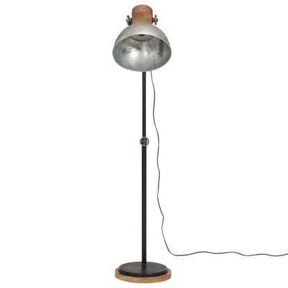 Vloerlamp 25 W E27 30X30X100-150 Cm Vintage Kleurig Zilver