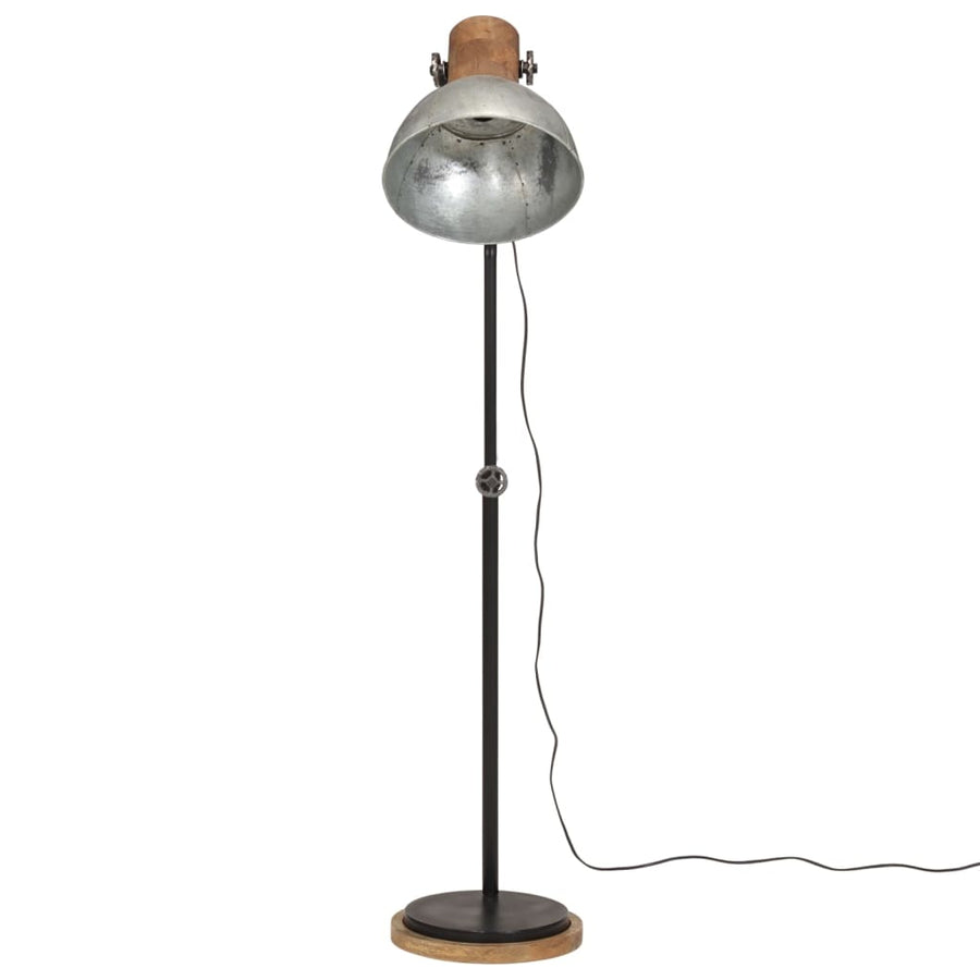Vloerlamp 25 W E27 30X30X100-150 Cm Vintage Kleurig Zilver