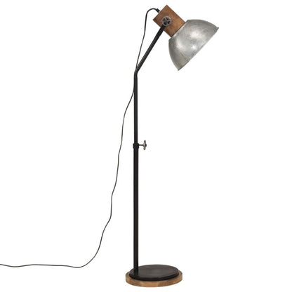 Vloerlamp 25 W E27 30X30X100-150 Cm Vintage Kleurig Zilver
