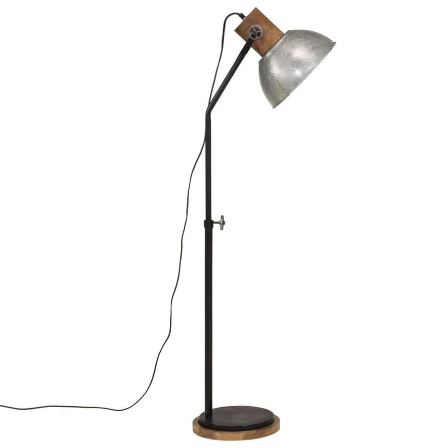 Vloerlamp 25 W E27 30X30X100-150 Cm Vintage Kleurig Zilver