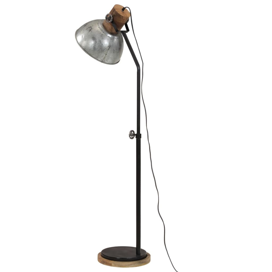 Vloerlamp 25 W E27 30X30X100-150 Cm Vintage Kleurig Zilver