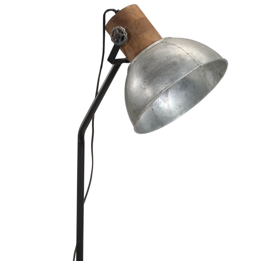 Vloerlamp 25 W E27 30X30X100-150 Cm Vintage Kleurig Zilver