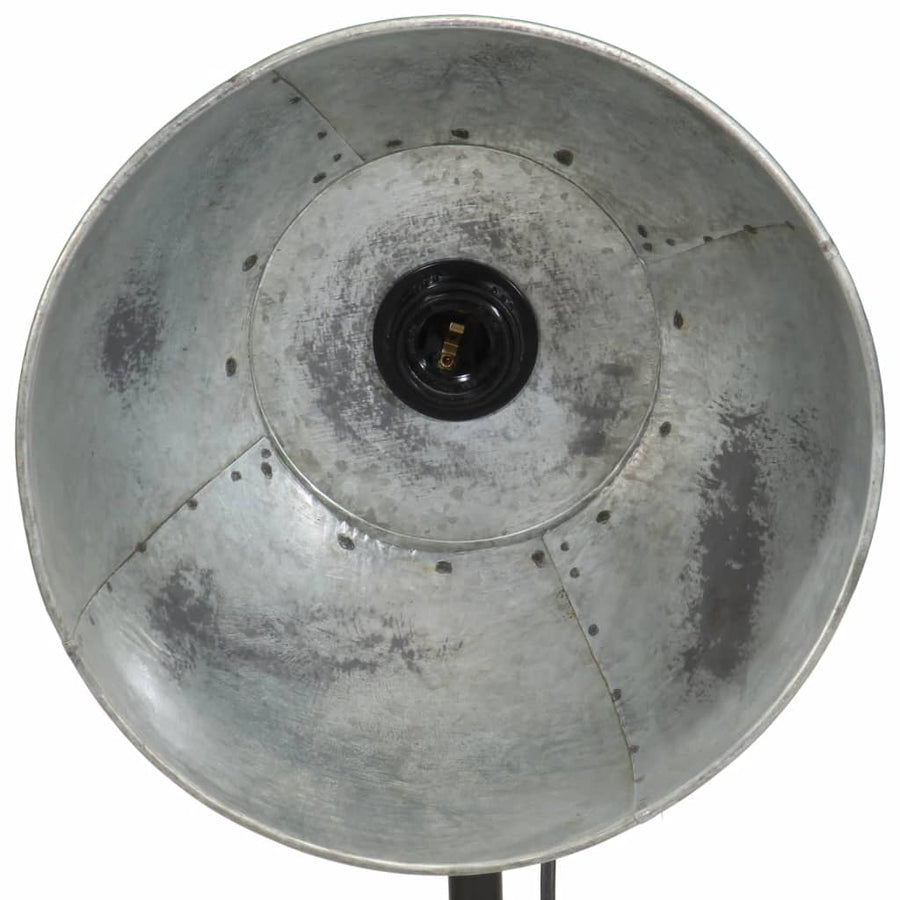 Vloerlamp 25 W E27 30X30X100-150 Cm Vintage Kleurig Zilver
