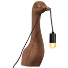 Wandlamp dier 12x12x42 cm massief mangohout