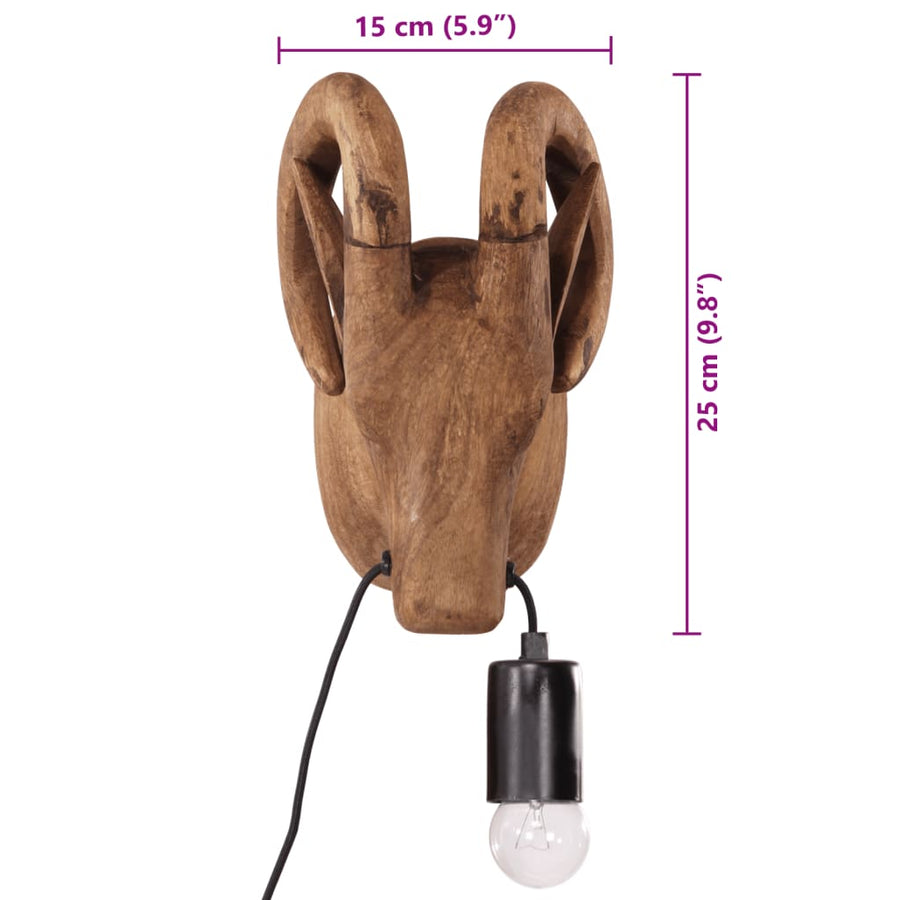 Wandlamp Dierenvorm 25 W 15X24X25 Cm E27 Model 4