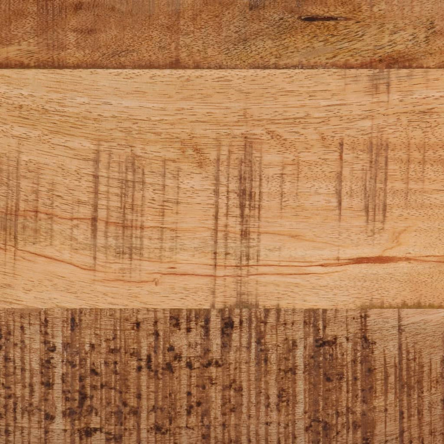 Nachtkastje Wandgemonteerd 40X30X25 Cm Massief Mangohout