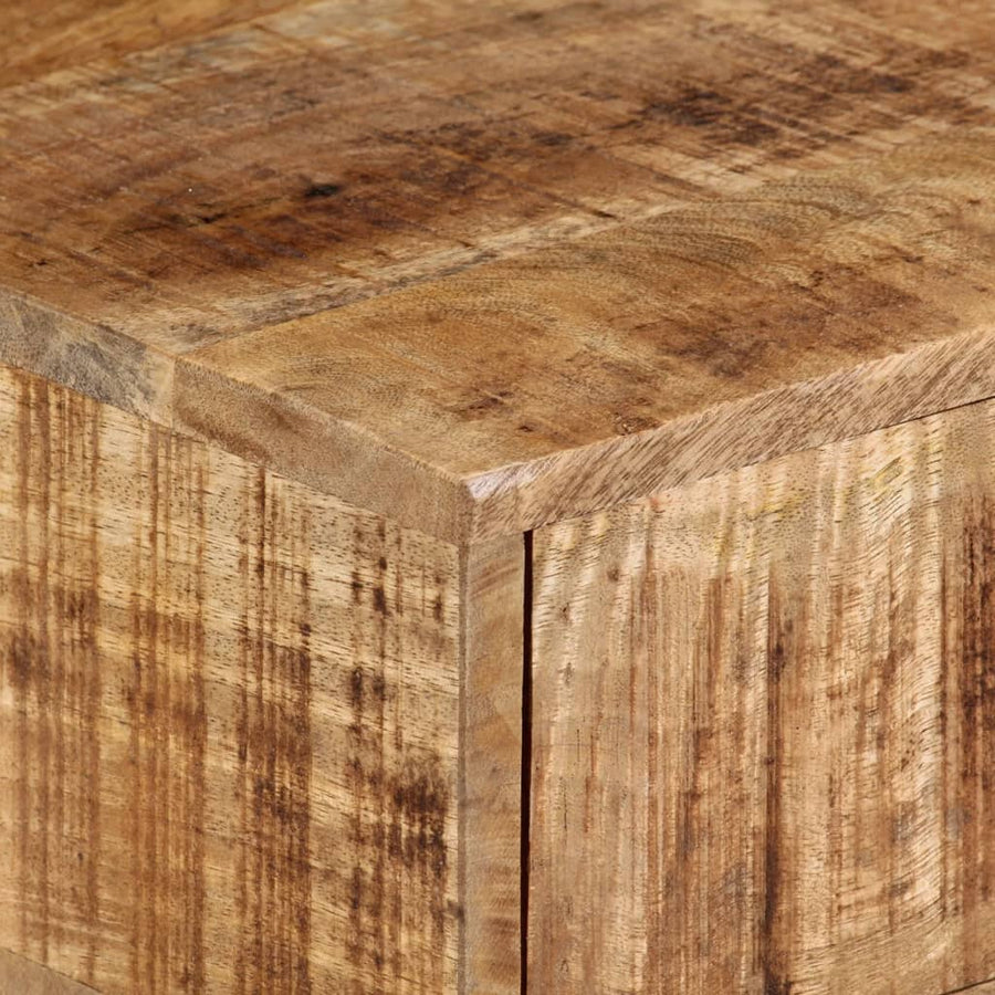 Nachtkastje Wandgemonteerd 40X30X13,5 Cm Massief Mangohout 40 x 30 x 13.5 cm