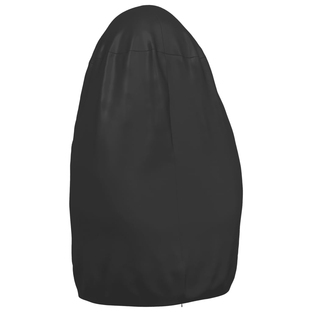 Hoes voor hangende ei-stoel Ø 108x190 cm 420D oxford stof zwart