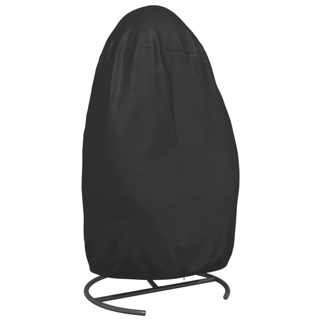 Hoes voor hangende ei-stoel Ø 108x190 cm 420D oxford stof zwart